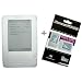 Clear Semi-transparent Amazon Kindle 2 E-Book Reader Silicone Rubber Skin Case + FREE Kindle2 Anti Scratch LCD Screen Protector