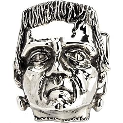 ROCK REBEL Monster Face Belt Buckle