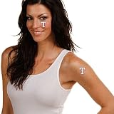 MLB Texas Rangers 4-Pack Temporary Tattoos