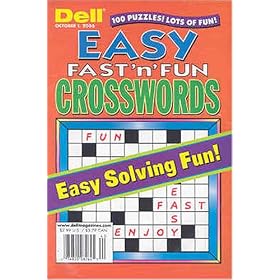 Dell Easy Fast N Fun Crosswords by
