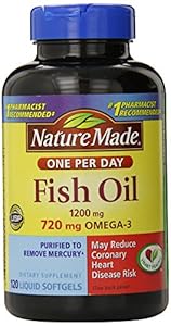 Nature Made (One a Day) Fish Oil, 1200mg 120-Count