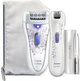 Philips HP6578 Satin Perfect Deluxe Rechargeable Epilator Set