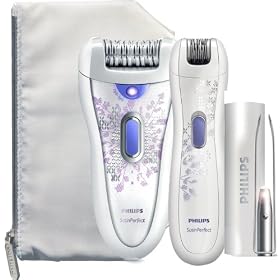 Philips HP6578 Satin Perfect Deluxe Rechargeable Epilator Set