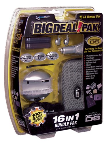 Nintendo DS 16 In 1 Bundle Pak Silver