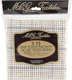 GRAPH N' LATCH RUG CANVAS W/GRID 30X36 3.75 MESH-