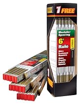 Stabila 80110 Modular Brick Mason's Ruler 3-Pack