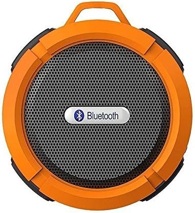 DOIFER C6 Wireless Bluetooth Speaker Sucker Waterproof Subwoofer (Orange)