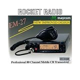 Review ROCKET RADIO © COPYRIGHT  / Maycom Em27 80 Channel Mobile Cb Radio