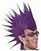 Purple Mohawk Wigs