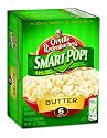 Orville Redenbacher's Microwavable Popcorn, Smart Pop, 94% Fat Free Butter, 6-Count, 2.9-Ounce Bags (Pack of 6)