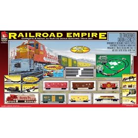 Life Like Railroad Empire HO Scale Train Set