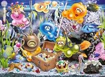 Ravensburger 14864 - Gelini: Gelini a. Schatzsuche - 500 Teile Brilliant-Puzzle