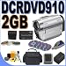 Sony HandyCam Hybrid DCR-DVD910 Camcorder w/ 15x Optical Zoom PLUS 3pc Filter Kit - Extra Battery - 2GB PRODuo Memory Stick + MORE! DCRDVD910 BigVALUEInc Accessory Saver Bundle - Brand New USA!