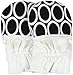 goumimitts - smart, stay on baby mittens - 1 pack (S/M pinwheel orange)