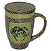 Indian Pots Mug with Lid in Avocado Green