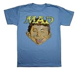 Mad Magazine Alfred E Neuman Vintage Style Soft T-Shirt Tee