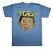 Mad Magazine Alfred E Neuman Vintage Style Soft T-Shirt Tee
