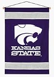 Kansas State Wildcats 29.5 x 45 Coordinating NCAA Sidelines Collection Wall Hanging from Kentex