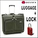 Delsey Helium Breeze Trolley Garment Bag Alpine Green + Wordlock Tsa Approved Combination Luggage Lock Uses Words Not Numbers in Red - Delsey ADEL12353GSK1