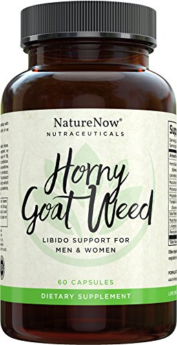 Horny Goat Weed Extract With Maca Root By NatureNow - Supplement For Enhanced Energy, Focus, Increase Performance - Natural Libido Booster Pills For Men & Women - 1000mg Pure Organic Epimedium