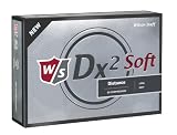 Wilson Staff New Dx2 Soft Golf Balls - 12 Pack