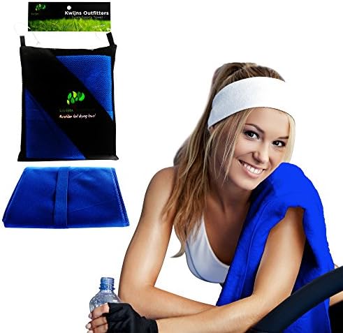 Microfiber Towel XL Extra Large &amp; Ultra Compact Absorbent and Fast Drying. Rated Best for Travel, Yoga, Sports, Camping, Beach, Pool, Gym or Bath. 100% Satisfaction Guarantee!