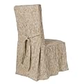 Simply Shabby Chic Floral Jacquard Dining Chair Slipcover - Khaki (Dining Chair)