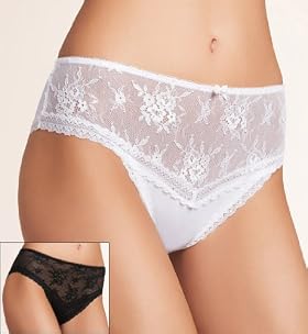 2 Pack - Limited Collection Lace High Leg Knickers
