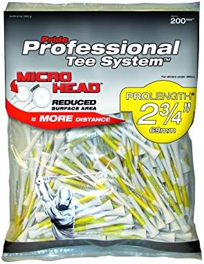 Pride Professional Tee System Micro Head Wood Golf Tee