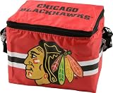 Chicago Blackhawks Lunch Bag: 6 Pack Zipper Cooler