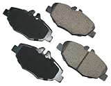 Akebono EUR987 EURO Ultra-Premium Ceramic Front Brake Pad Set For 2003-2009 Mercedes-Benz E Class