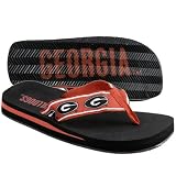 Georgia Bulldogs Ladies Flip Flops