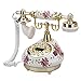 TelPal Retro Vintage Antique Telephone Old Fashioned with Push Button dial for Home Decor