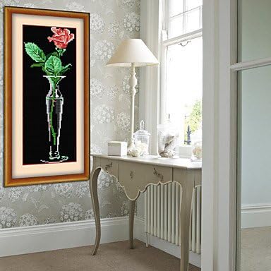 2015 New Diamond Painter Cross-Stitch Suite Glass Stickers Diamond Embroidery Embroidery Art And Flowers