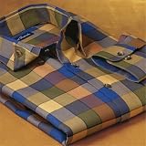 Multi Color Buffalo Plaid Cotton Sport Shirt