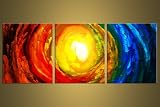 The Elements Modern Abstract Art on Canvas