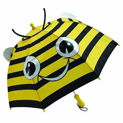 Kids Fun Animal Head Easy Open Safe Umbrella with Foam Handle by Vancouver Umbrella
