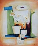 20X24Hand-painted Still Life Oil Painting Flower Decor
