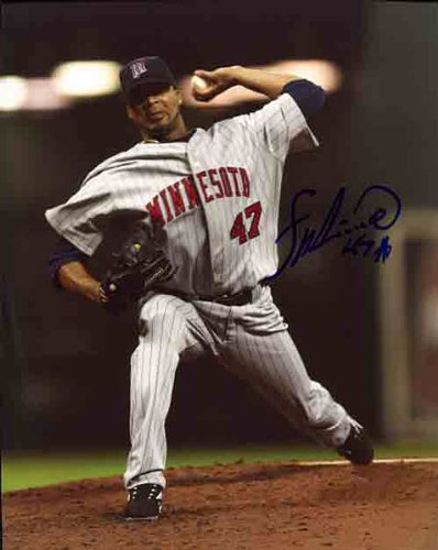 Francisco Liriano Autographed / Signed Minnesota Twins 8x10 Photo