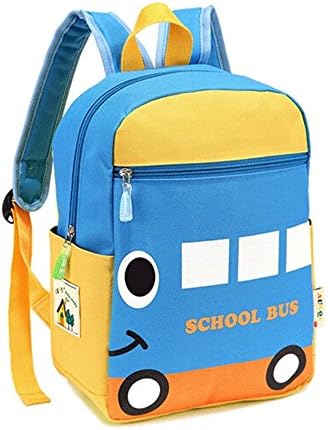 Cartoon School Bus Little Kid Backpack