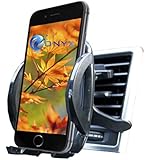 Onyx ONYX-ACMT Air Vent Car Mount Holder Cradle for Smartphones unto 4.0-Inch wide - Black