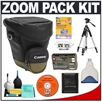 Canon Zoom Pack 1000 Holster Case + BP-511a Battery + Tripod + Cameta Bonus Accessory Kit for Canon EOS 5D, 40D, 30D, 50D and Digital Rebel Digital Cameras