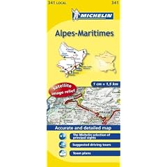Alpes-Maritimes (Michelin Local Maps)