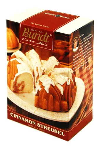 NordicWare Gourmet Cinnamon Streusel Bundt Cake Mix by NordicWare