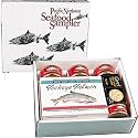 Pacific Northwest Smoked Salmon Seafood Sampler Gift Box - Kosher Gift Basket