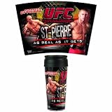 UFC Mixed Martial Arts George St Pierre 16-Ounce Travel Mug