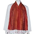 Mens Fashion Neck Scarves Silk Anniversary Gift14 x 64 inches (ssmf010)