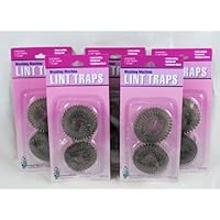 10 Washing Machine Lint Traps Aluminum Mesh With Clamps