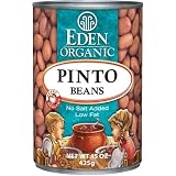 Eden Organic Pinto Beans, No salt added, 15-Ounce Unit (Pack of 12)