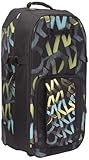 Oakley Mens Roller Luggage Bag (Black/Green, Large)